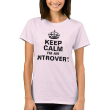 Behalten Sie Ruhe, ich sind Introvert