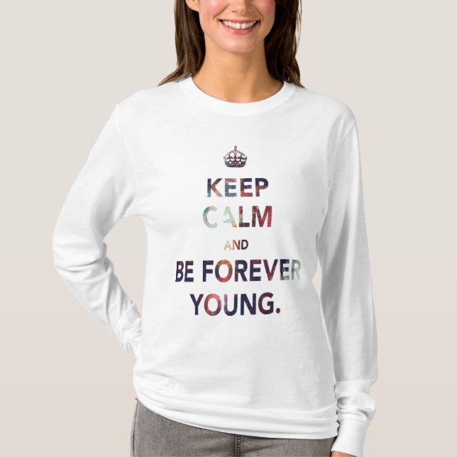 Behalten Sie Ruhe T-Shirt (Vorderseite)
