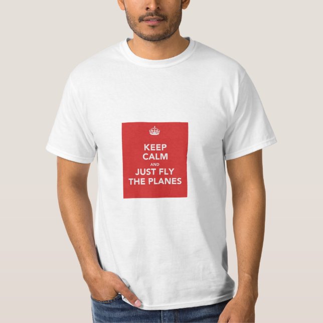 Behalten Sie Ruhe T-Shirt (Vorderseite)