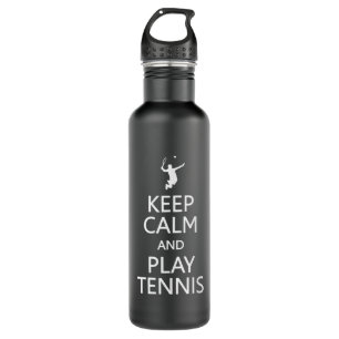 Behalten Sie Ruhe-u. Spiel-Tennisgewohnheit Trinkflasche