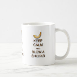 Behalten Sie Ruhe und brennen Sie eine Kaffeetasse