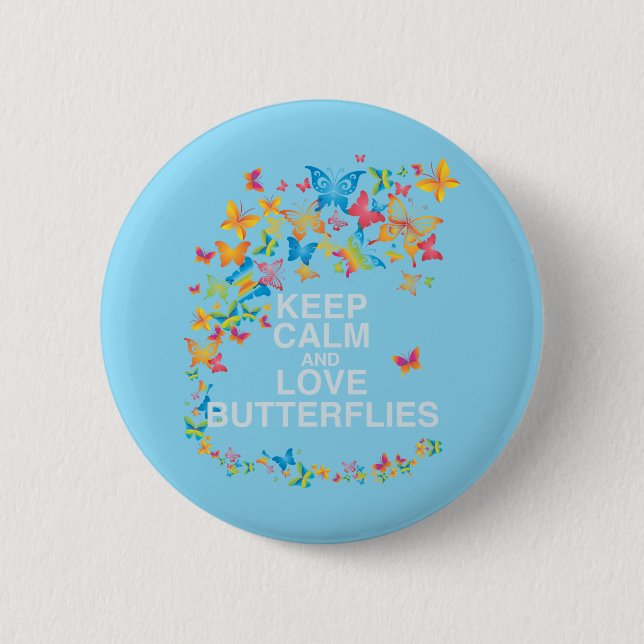 Behalten Sie Ruhe-und Button (Vorderseite)