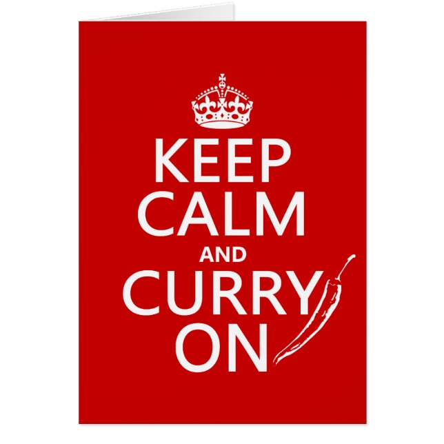 Behalten Sie Ruhe und Curry an (Vorne)