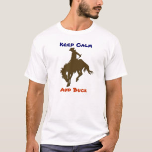 Behalten Sie Ruhe und Dollar T-Shirt