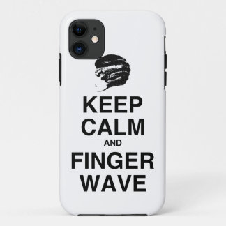 BEHALTEN SIE RUHE UND FINGER-WELLE! iPhone 11 HÜLLE