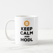 Behalten Sie Ruhe und hodl bitcoin