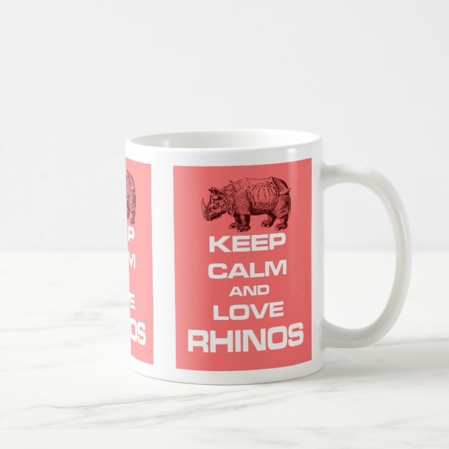 Behalten Sie Ruhe-und Kaffeetasse (Rechts)