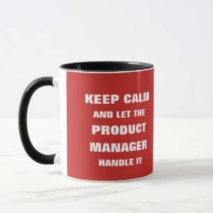 Behalten Sie Ruhe und lassen Sie den Tasse