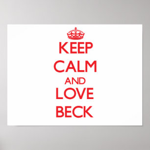Behalten Sie Ruhe und Liebe Kessel Poster