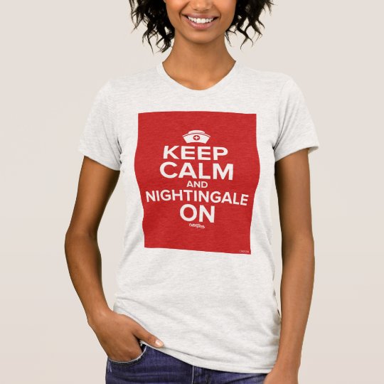 "Behalten Sie Ruhe und Nachtigall auf" Shirt