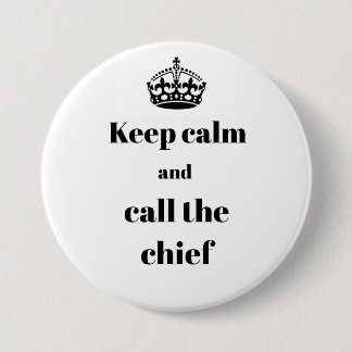 Behalten Sie Ruhe und nennen Sie den Button