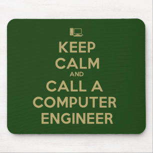 Behalten Sie Ruhe und nennen Sie eine Mousepad