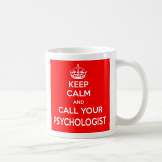 Behalten Sie Ruhe und nennen Sie Ihre Kaffeetasse