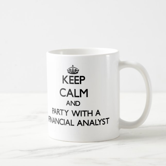 Behalten Sie Ruhe und Party mit einem Kaffeetasse (Rechts)