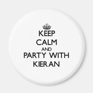 Behalten Sie Ruhe und Party mit Kieran Magnet