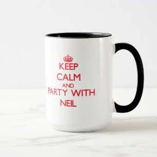 Behalten Sie Ruhe und Party mit Neil Tasse