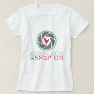 Behalten Sie Ruhe und reißen Sie auf Damen-T-Shir T-Shirt