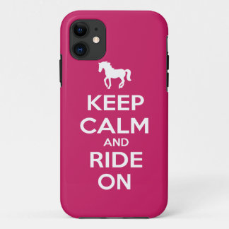 Behalten Sie Ruhe und reiten Sie an Case-Mate iPhone Hülle