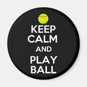 Behalten Sie Ruhe-und Spiel-Ball! Magnet