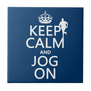 Behalten Sie Ruhe und Stoß an Fliese