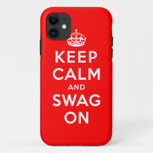Behalten Sie Ruhe und Swag an Case-Mate iPhone Hülle
