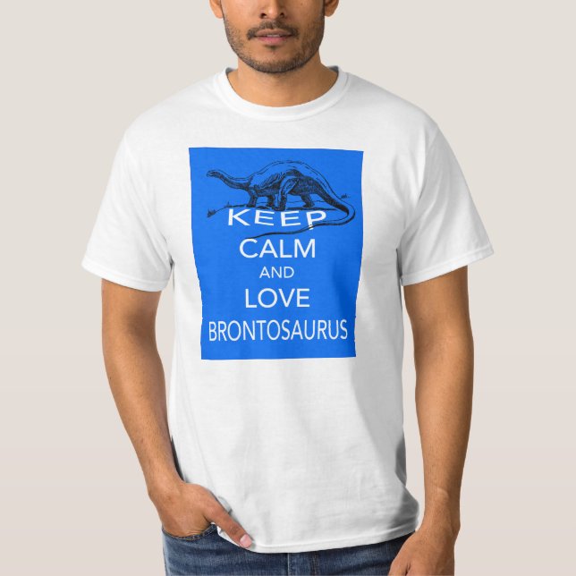 Behalten Sie Ruhe und T-Shirt (Vorderseite)