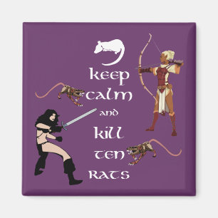 Behalten Sie Ruhe und töten Sie zehn RattenMMORPG Magnet