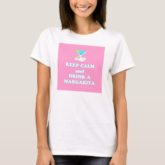 Behalten Sie Ruhe und trinken Sie eine T-Shirt