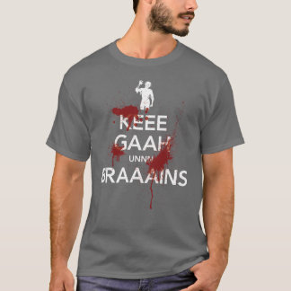 Behalten Sie Ruhe - Zombie-Version - UnisexT - T-Shirt