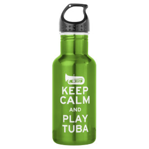 Behalten Sie Ruheund SpielTuba Edelstahlflasche
