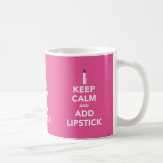 Behalten Sie ruhig und addieren Sie Bild-Tasse des Kaffeetasse