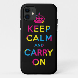 behalten Sie ruhig und machen Sie CMYK weiter iPhone 11 Hülle