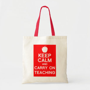 Behalten Sie ruhig und machen Sie das Buch-Tasche Tragetasche