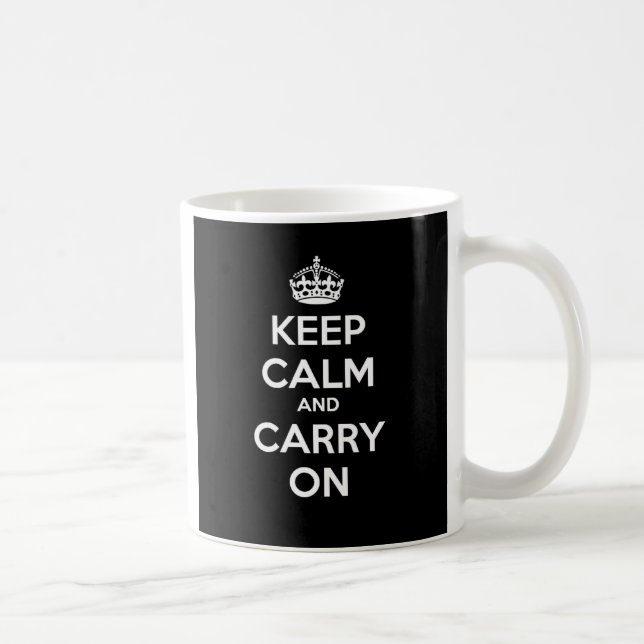 Behalten Sie ruhig und machen Sie Tasse - (Rechts)