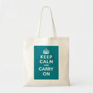 Behalten Sie ruhig und tragen Sie On_BAG_AQUA Tragetasche