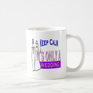Behalten Sie ruhige Hochzeit Kaffeetasse