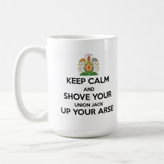 Behalten Sie ruhige Schotte Indy Tasse