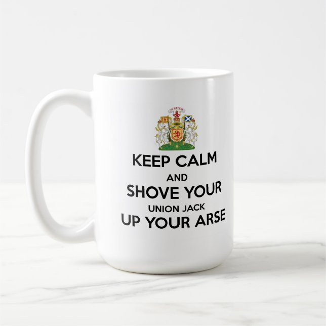 Behalten Sie ruhige Schotte Indy Tasse (Links)