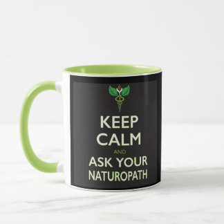 Behalten Sie ruhige Tasse