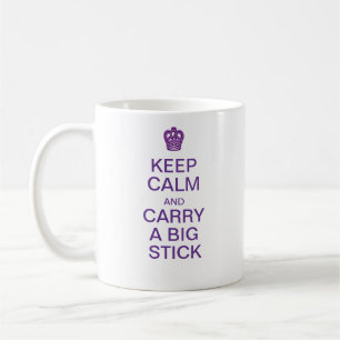 Behalten Sie ruhige Tasse des großen Stockes