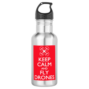 Behalten Sie ruhige und Fliegen-Drohnen Edelstahlflasche