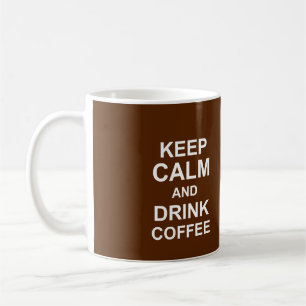 Behalten Sie ruhige und Getränk-Kaffee-Tasse Kaffeetasse
