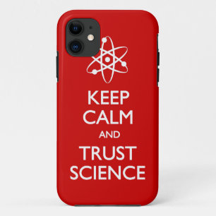 Behalten Sie ruhige Vertrauens-Wissenschaft Case-Mate iPhone Hülle
