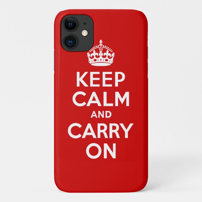 Behalten Sie ruhigen iPhone 4 Fall Case-Mate iPhone Hülle (Rückseite)