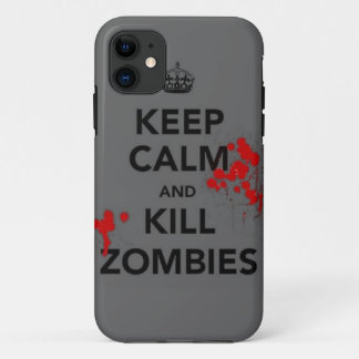 behalten Sie ruhiger und Tötungszombie-Telefonfall Case-Mate iPhone Hülle