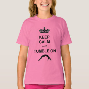 Behalten Sie ruhiges und angepasstes das Bella T-Shirt