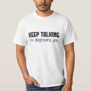 Behalten Sie sprechend mich bestimmen Sie T-Shirt