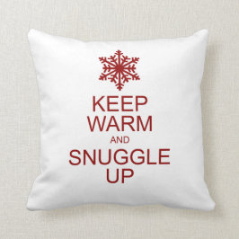 Behalten Sie warm und Snuggle herauf Kissen