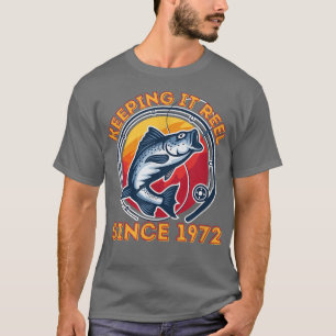 Behaltend Angeln seit 1972 T-Shirt