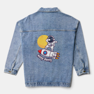 Behaltend Baby-Bodysuit Jeansjacke